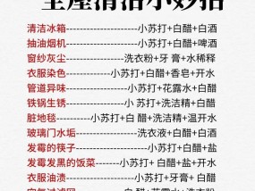 家庭油烟机清洗方法（保持厨房空气清新的小技巧）