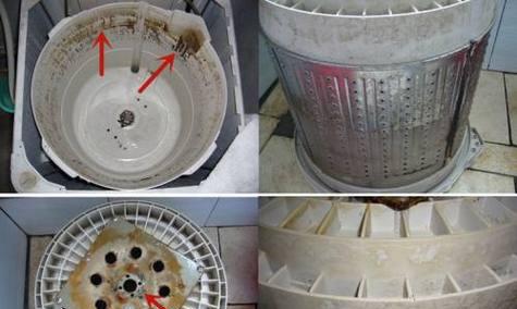 如何彻底清洗洗衣机内的污垢（从内到外）  第1张