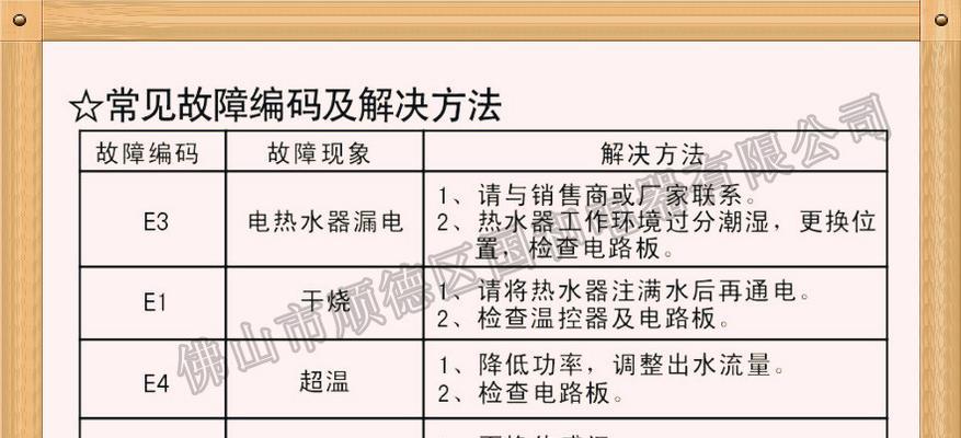 以法罗力电热水器不加热检修方法（解决电热水器不加热问题的有效方法）  第2张